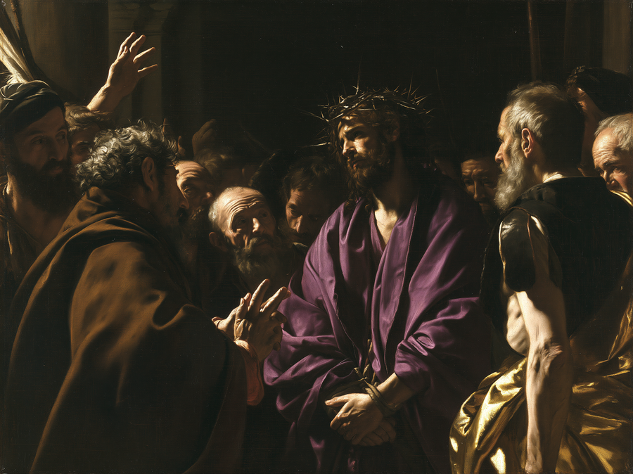 Ecce Homo — Noir et or · Paysage n° 10