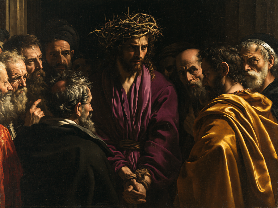 Ecce Homo — Noir et or · Paysage n° 11