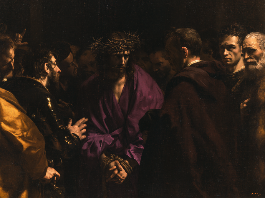 Ecce Homo — Noir et or · Paysage n° 12