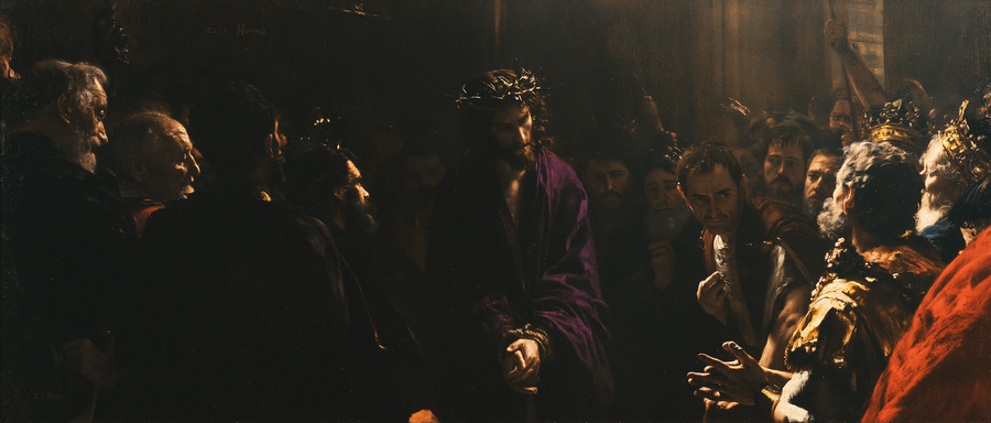 Ecce Homo — Noir et or · Paysage n° 25