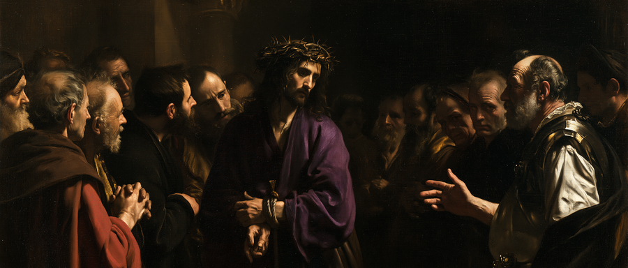 Ecce Homo — Noir et or · Paysage n° 26