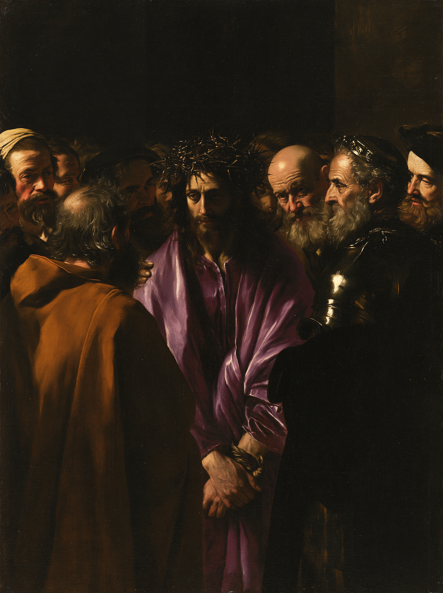 Ecce Homo — Noir et or · Portrait n° 16
