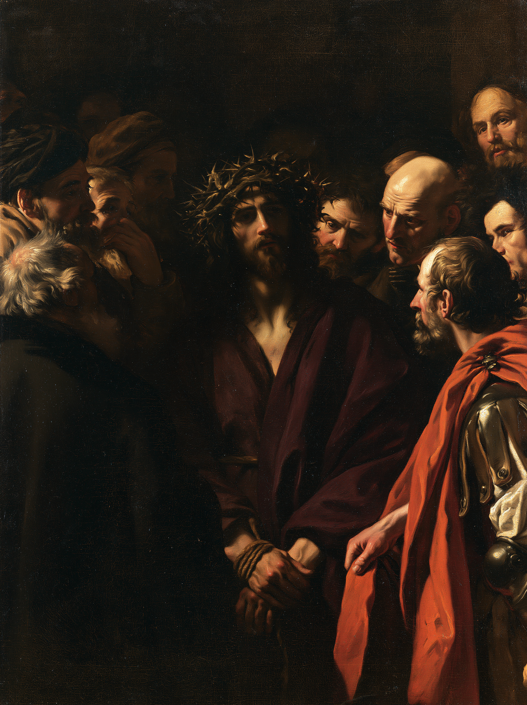 Ecce Homo — Noir et or · Portrait n° 18 — aperçu de la finition sélectionnée