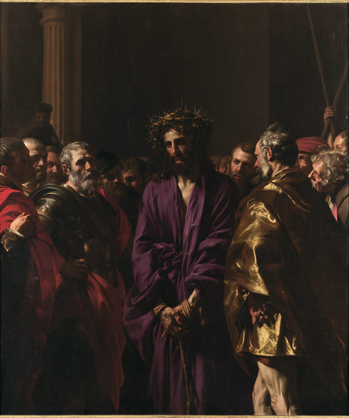 Ecce Homo - Black and gold · Portrait n° 24 - Christian art