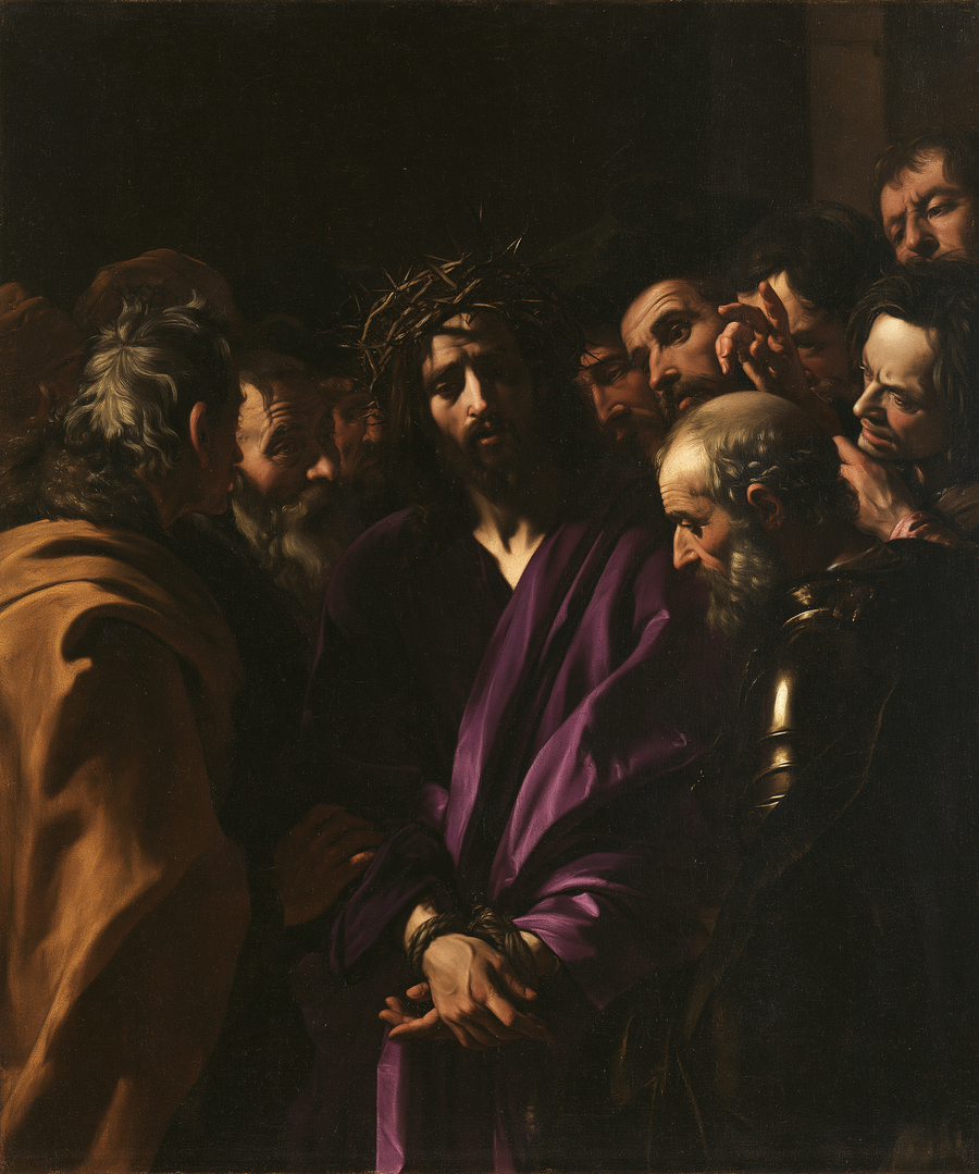 Ecce Homo — Noir et or · Portrait n° 27
