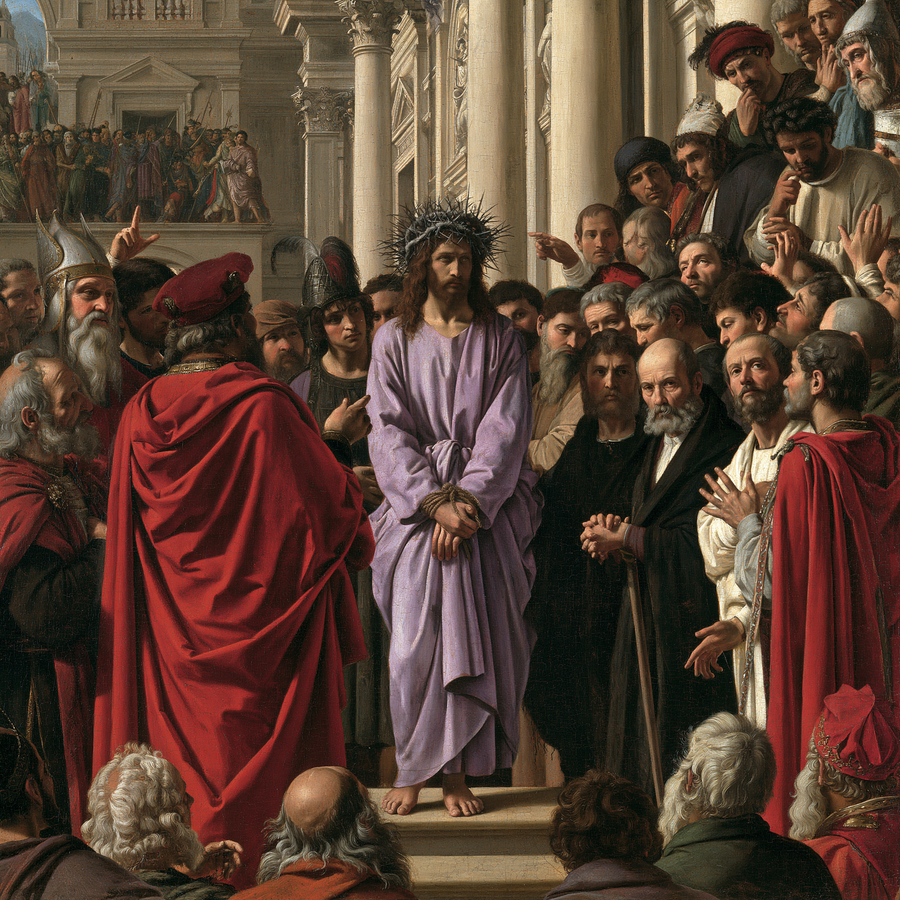 Ecce Homo — Renaissance florentine · Carré n° 1