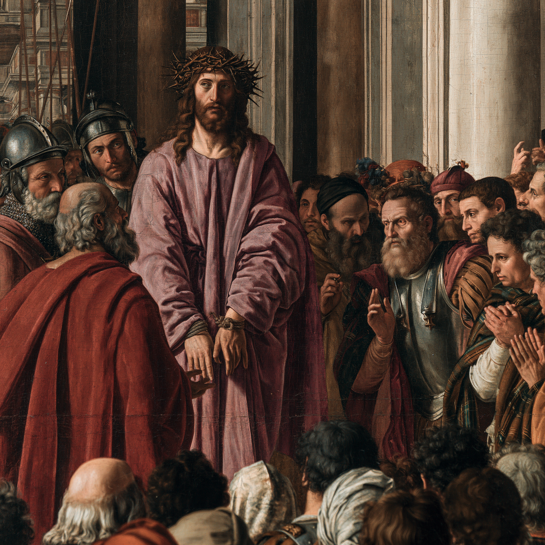 Ecce Homo — Renaissance florentine · Carré n° 2 — aperçu de la finition sélectionnée