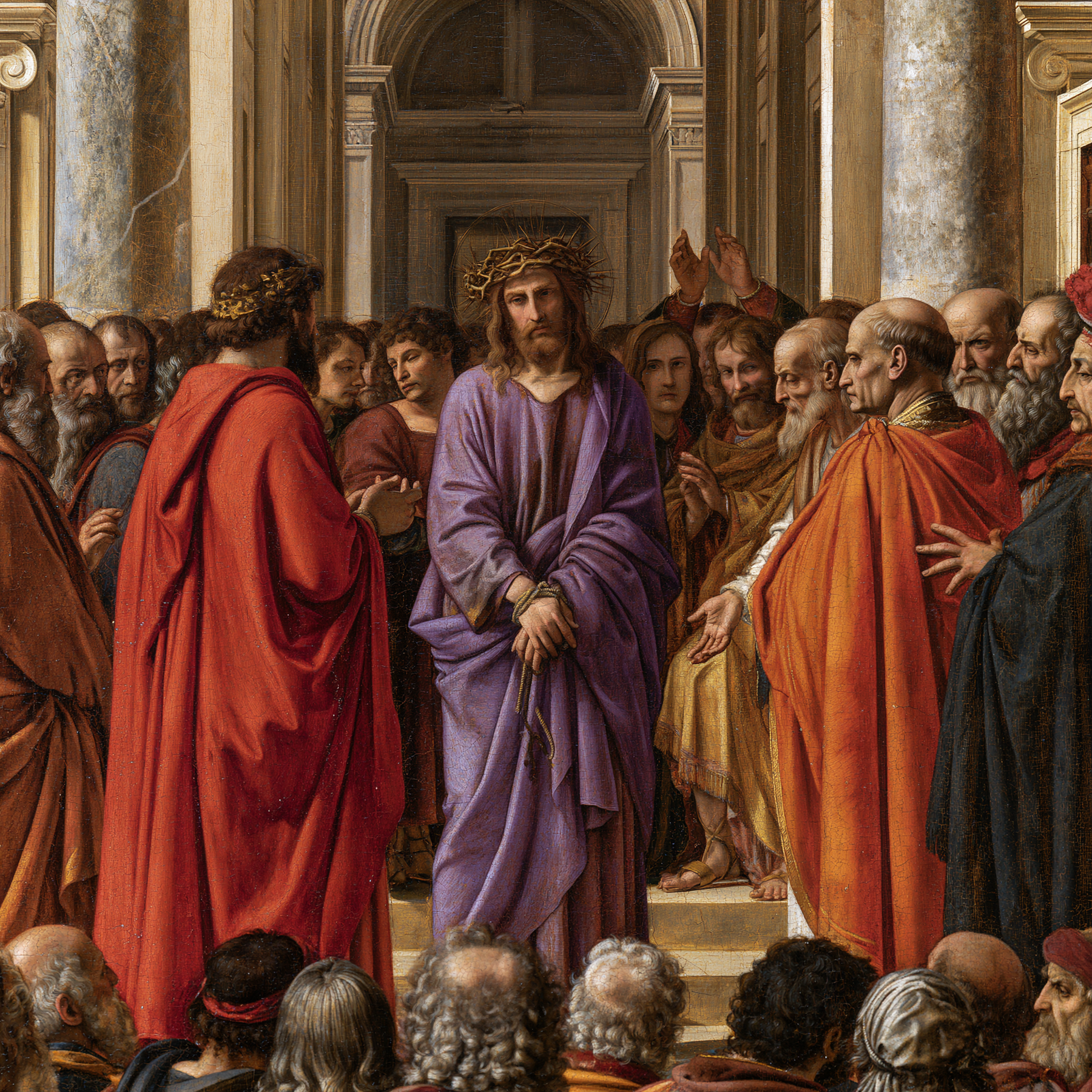 Ecce Homo — Renaissance florentine · Carré n° 3 — aperçu de la finition sélectionnée