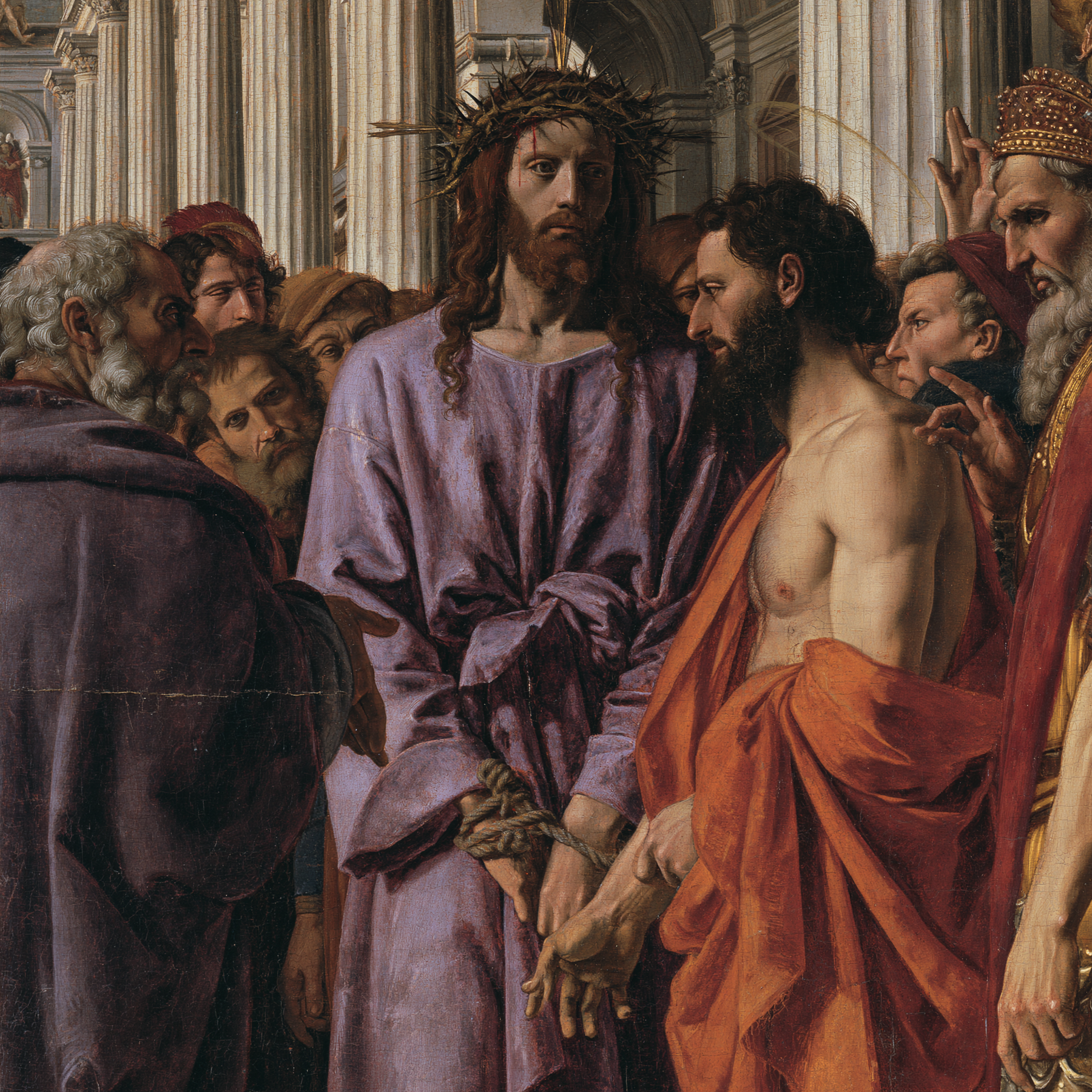 Ecce Homo — Renaissance florentine · Carré n° 4 — aperçu de la finition sélectionnée
