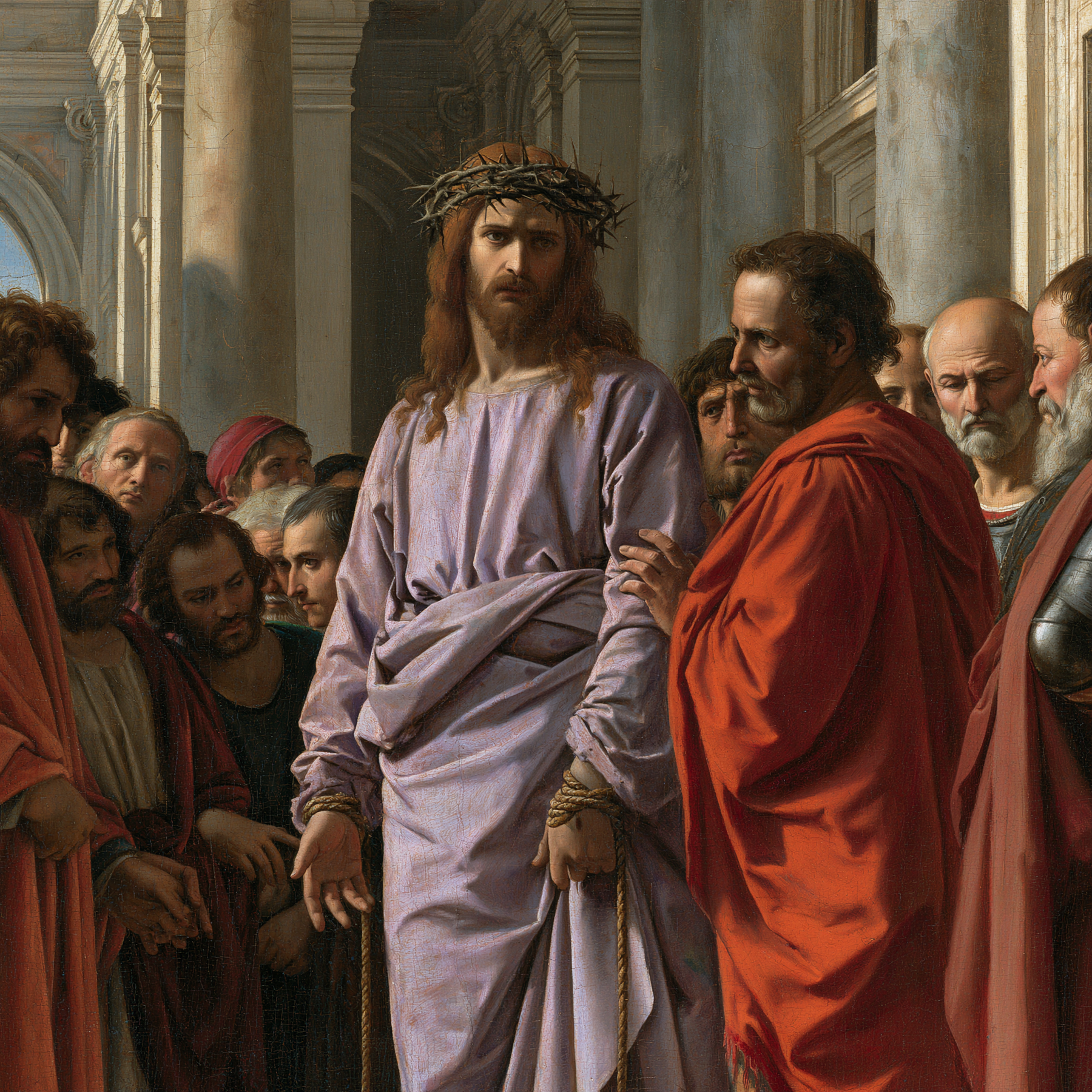 Ecce Homo — Renaissance florentine · Carré n° 6 — aperçu de la finition sélectionnée