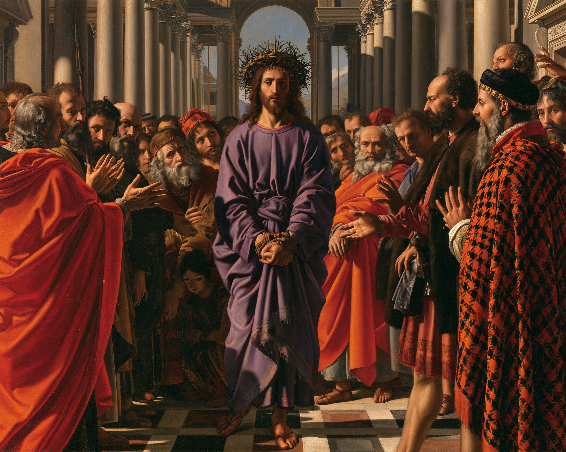 Ecce Homo — Renaissance florentine · Paysage n° 3 — aperçu de la finition sélectionnée