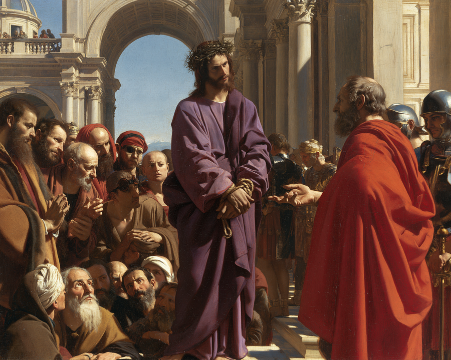 Ecce Homo — Renaissance florentine · Paysage n° 4