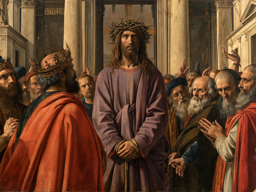 Ecce Homo — Renaissance florentine · Paysage n° 8