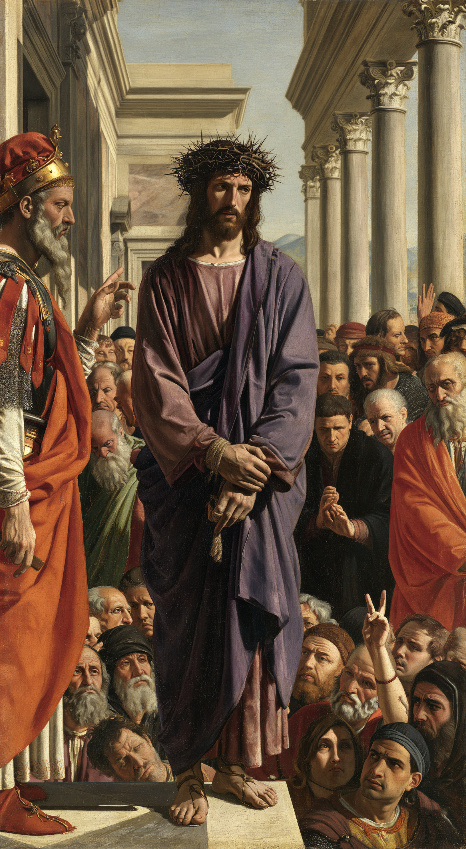 Ecce Homo — Renaissance florentine · Portrait n° 6 — aperçu de la finition sélectionnée