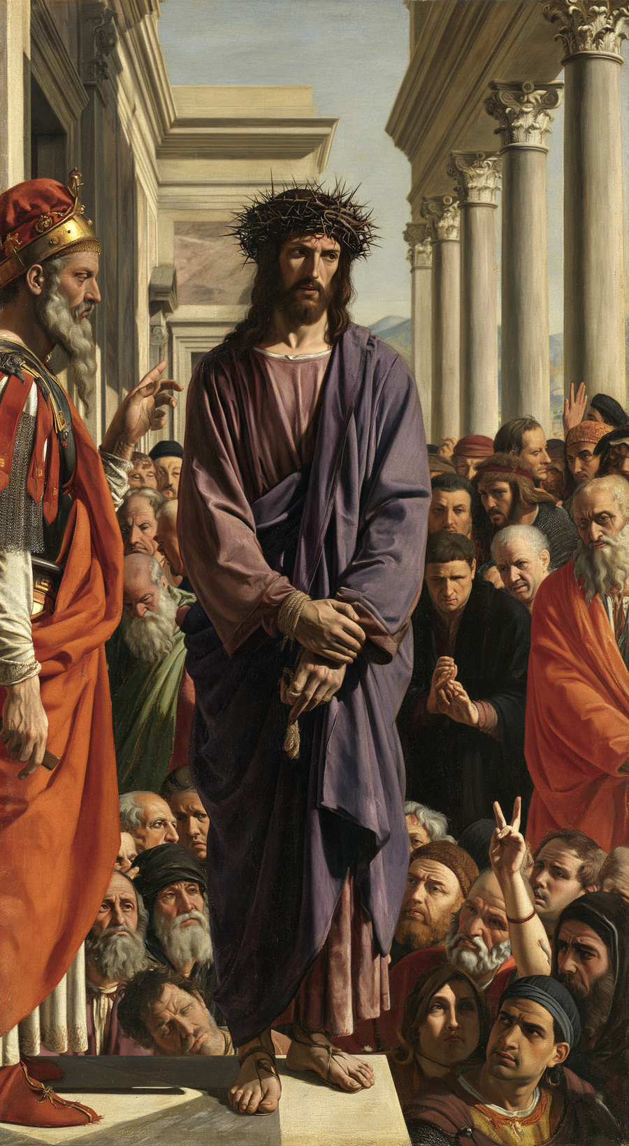 Ecce Homo — Renaissance florentine · Portrait n° 6