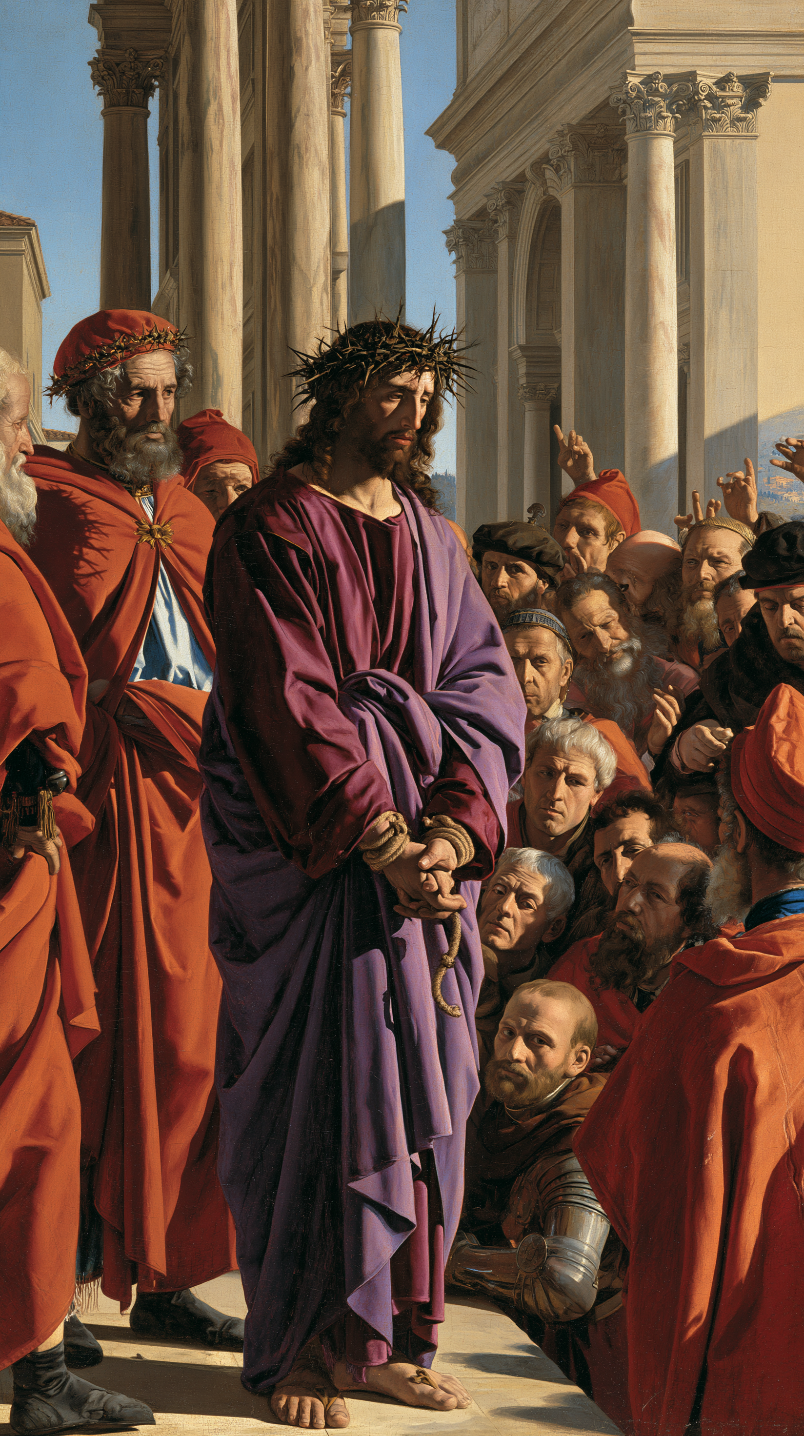 Ecce Homo — Renaissance florentine · Portrait n° 8 — aperçu de la finition sélectionnée