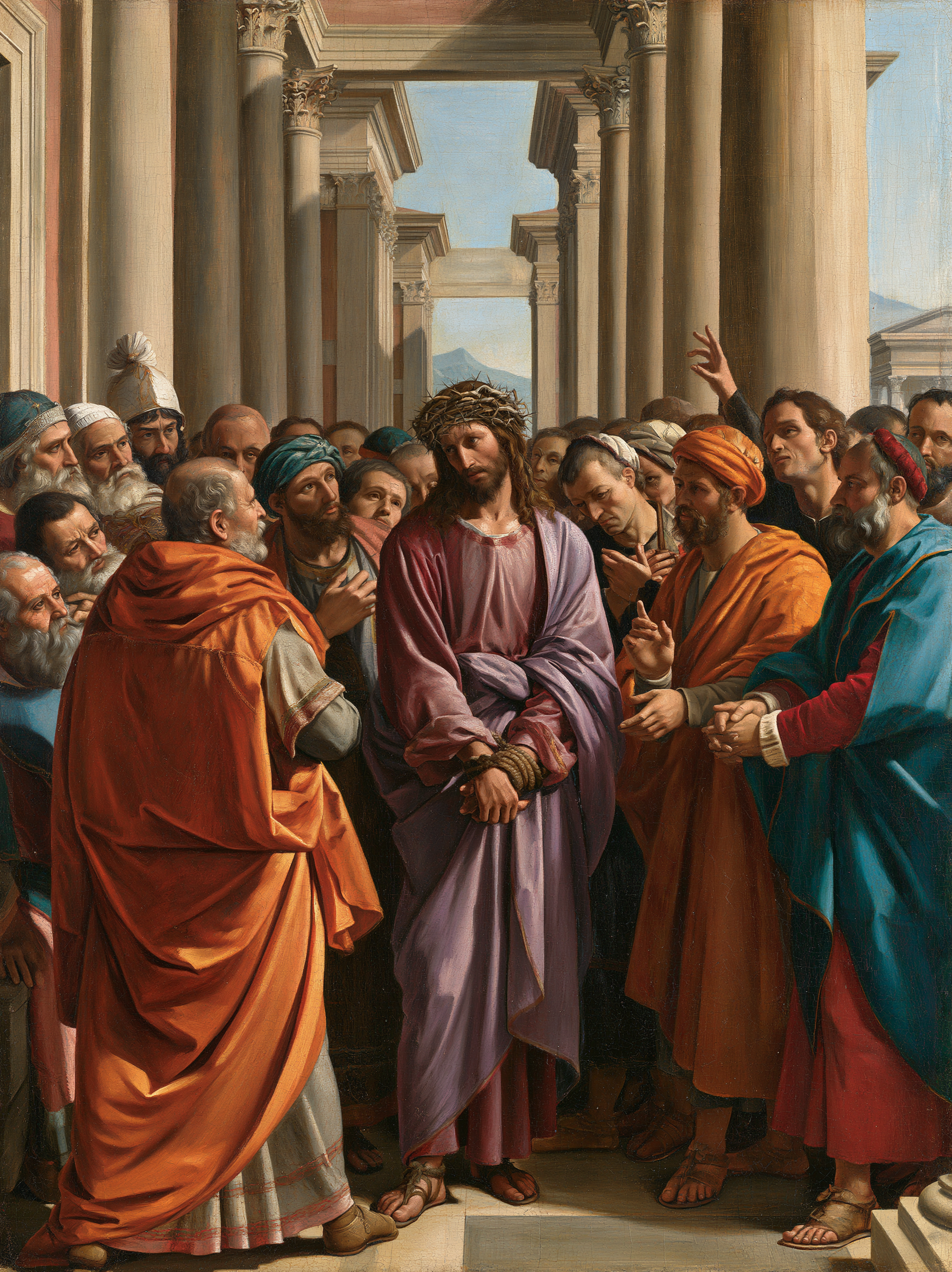Ecce Homo — Renaissance florentine · Portrait n° 13 — aperçu de la finition sélectionnée