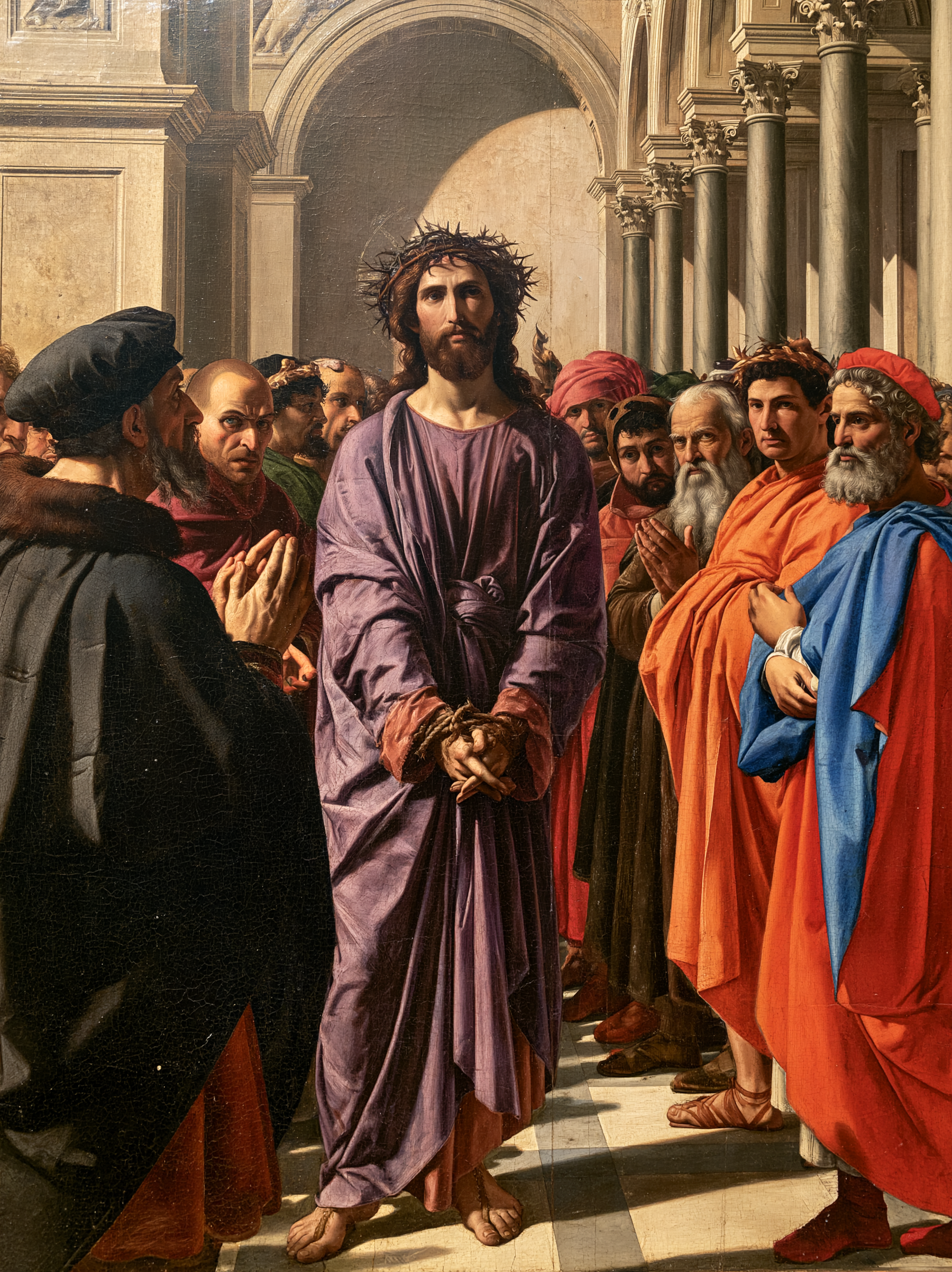 Ecce Homo — Renaissance florentine · Portrait n° 14 — aperçu de la finition sélectionnée