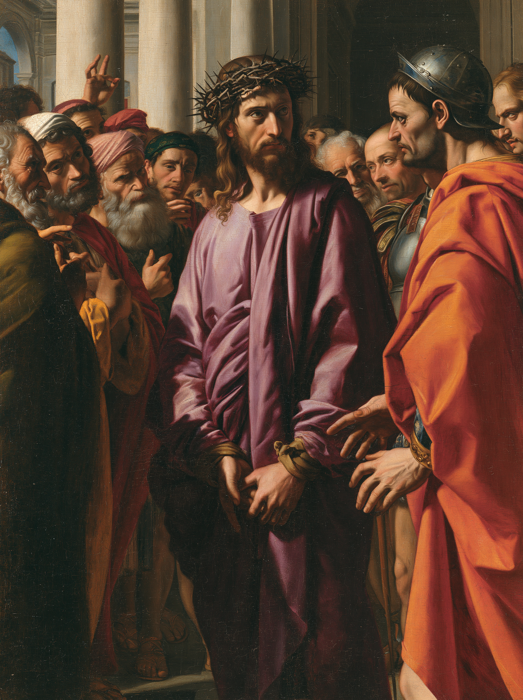 Ecce Homo — Renaissance florentine · Portrait n° 15 — aperçu de la finition sélectionnée