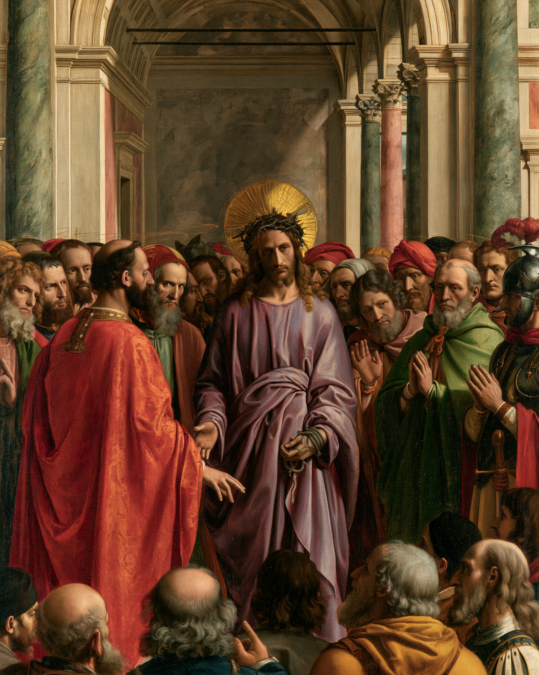 Ecce Homo — Renaissance florentine · Portrait n° 17 — aperçu de la finition sélectionnée
