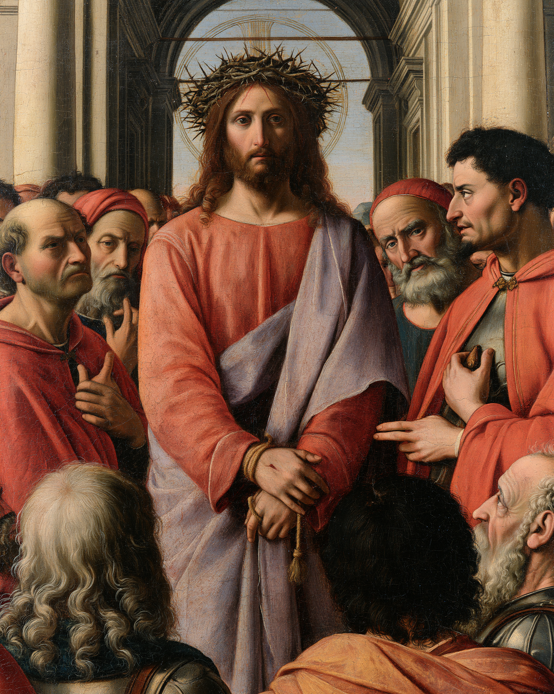 Ecce Homo — Renaissance florentine · Portrait n° 18 — aperçu de la finition sélectionnée