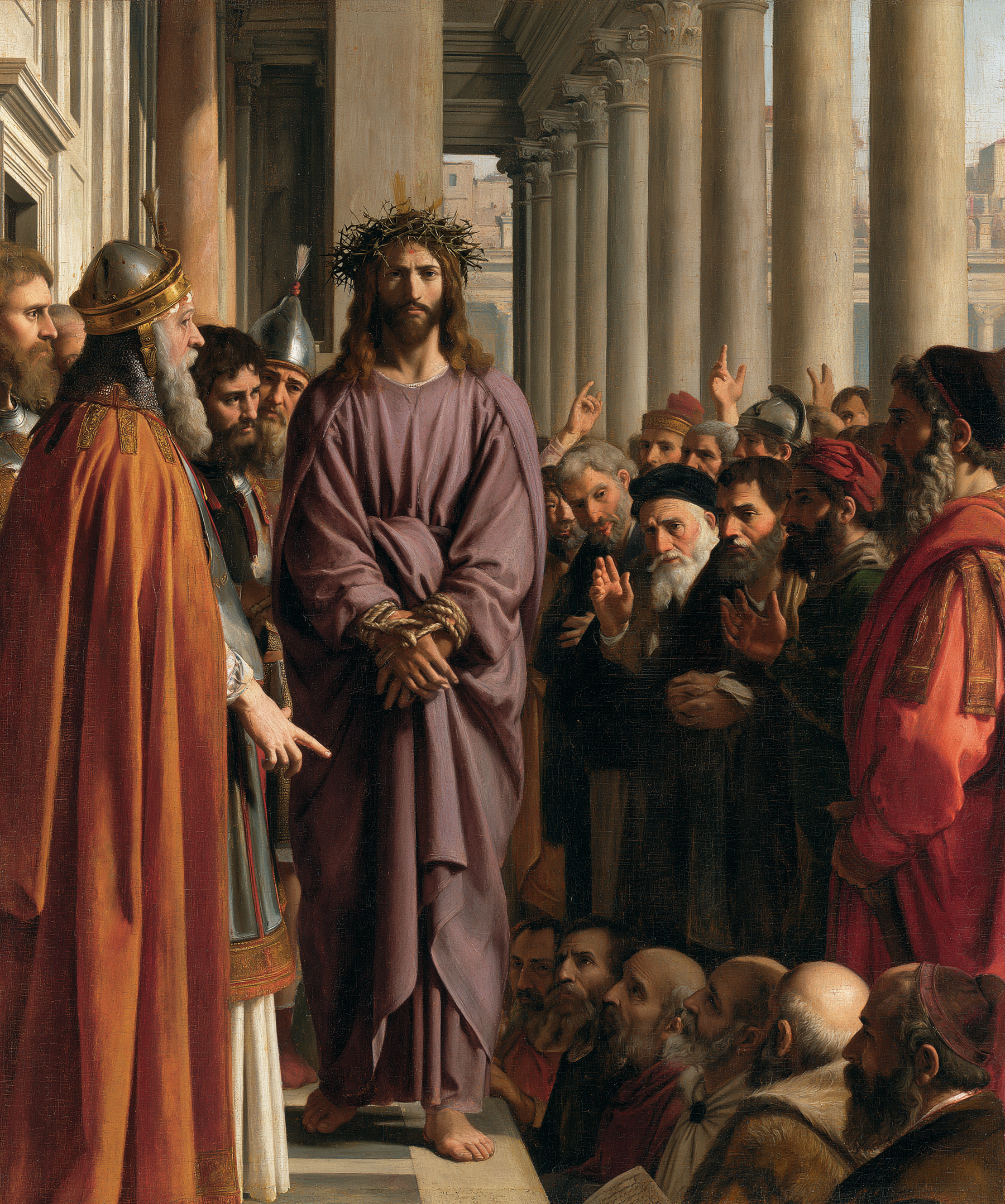 Ecce Homo — Renaissance florentine · Portrait n° 21 — aperçu de la finition sélectionnée