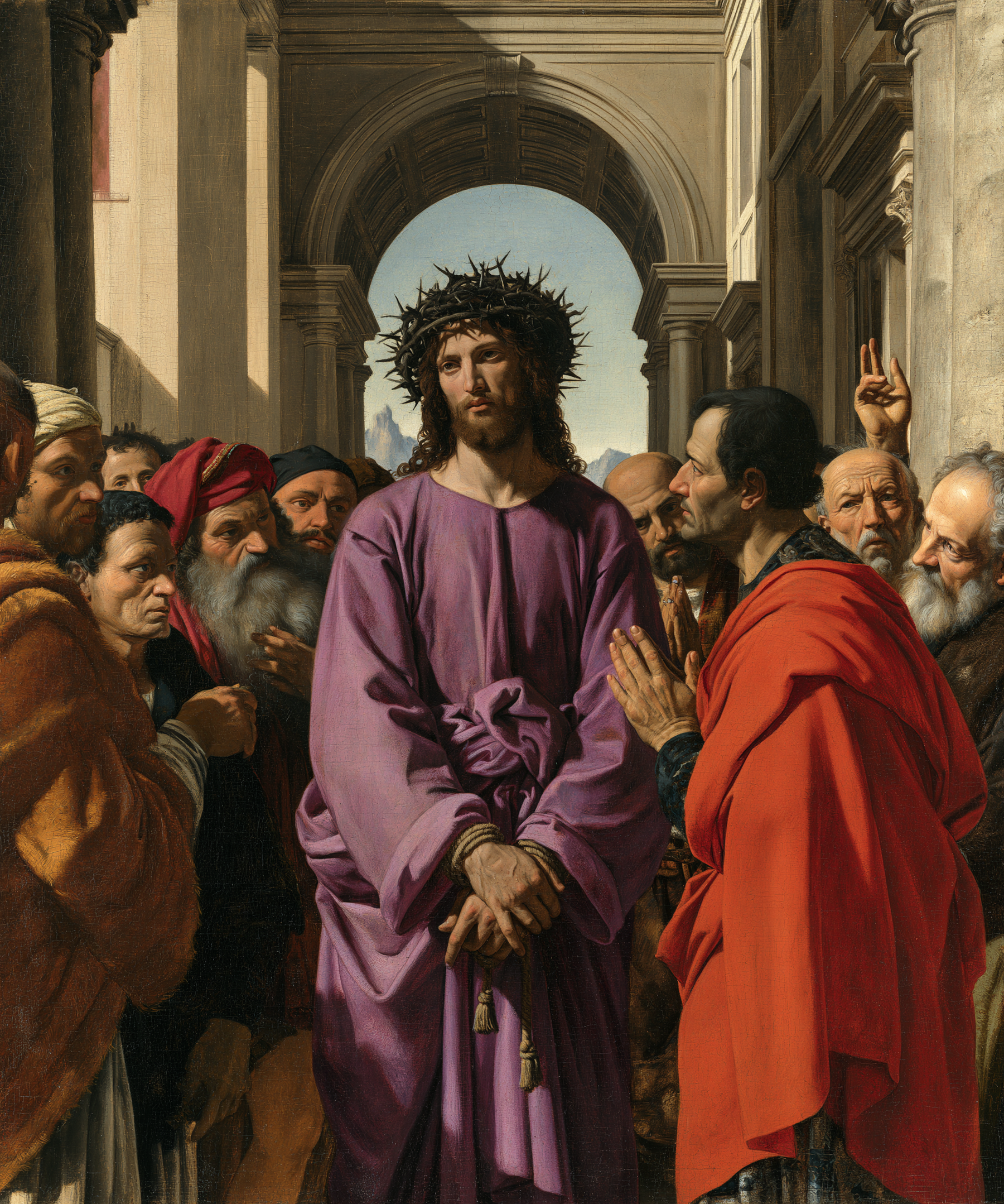 Ecce Homo — Renaissance florentine · Portrait n° 23 — aperçu de la finition sélectionnée