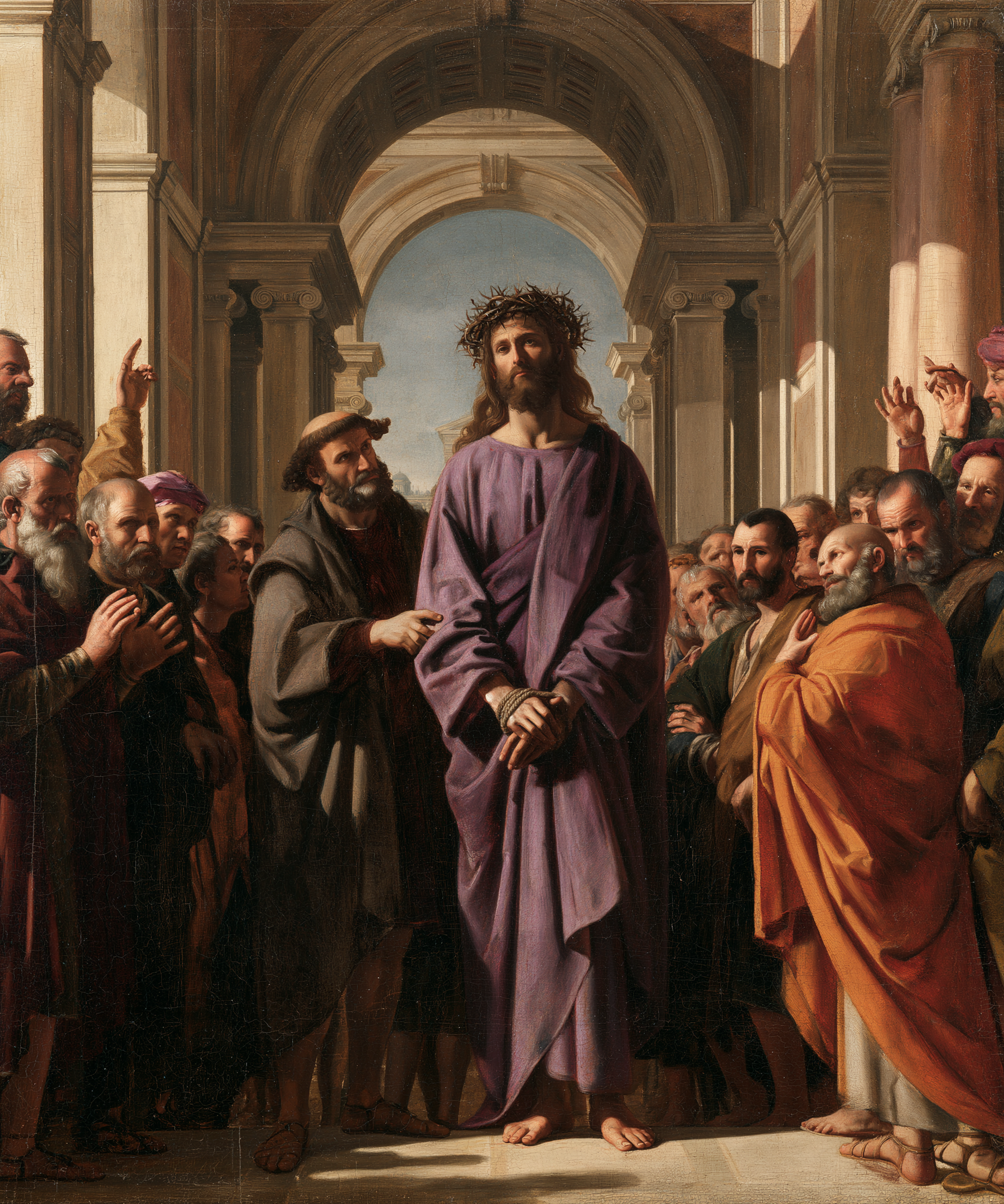 Ecce Homo — Renaissance florentine · Portrait n° 24 — aperçu de la finition sélectionnée