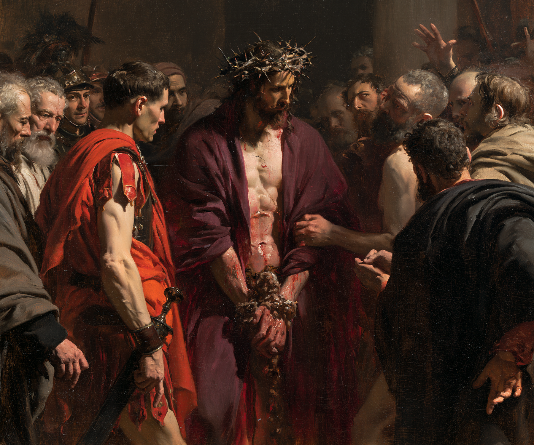 Ecce Homo — Rouge du sacrifice · Paysage n° 3 — aperçu de la finition sélectionnée