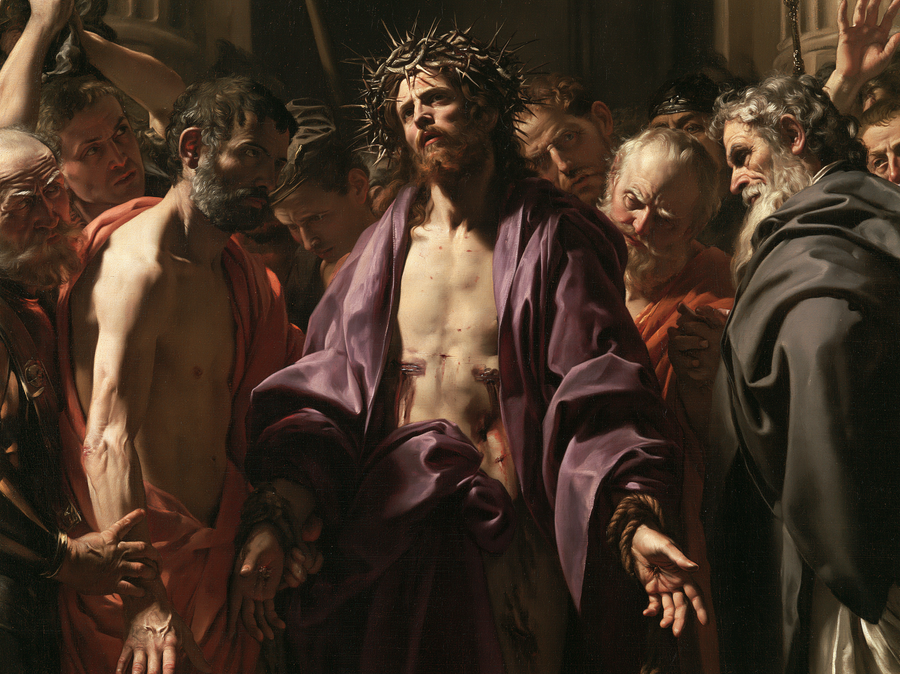 Ecce Homo — Rouge du sacrifice · Paysage n° 11