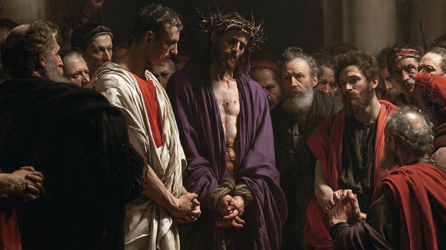 Ecce Homo — Rouge du sacrifice · Paysage n° 19