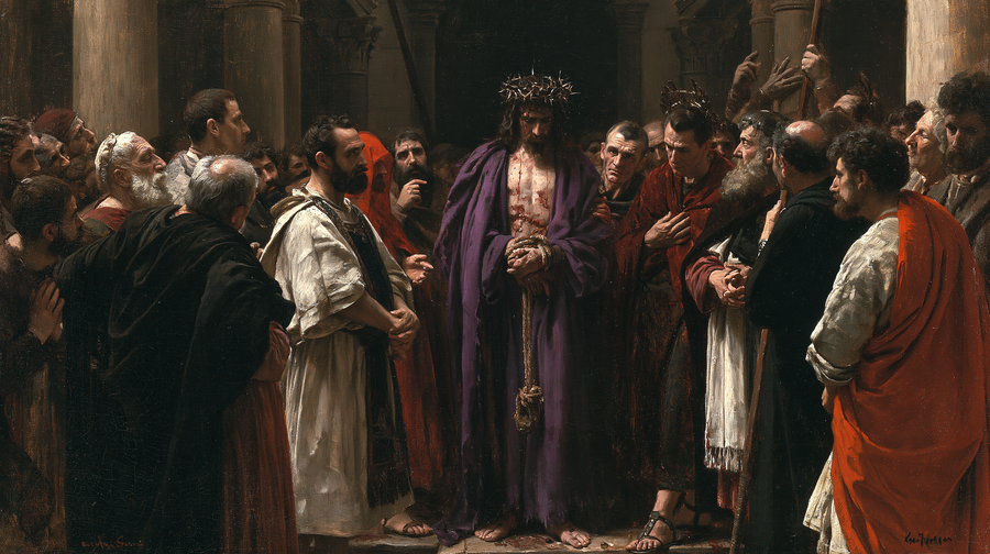 Ecce Homo — Rouge du sacrifice · Paysage n° 20