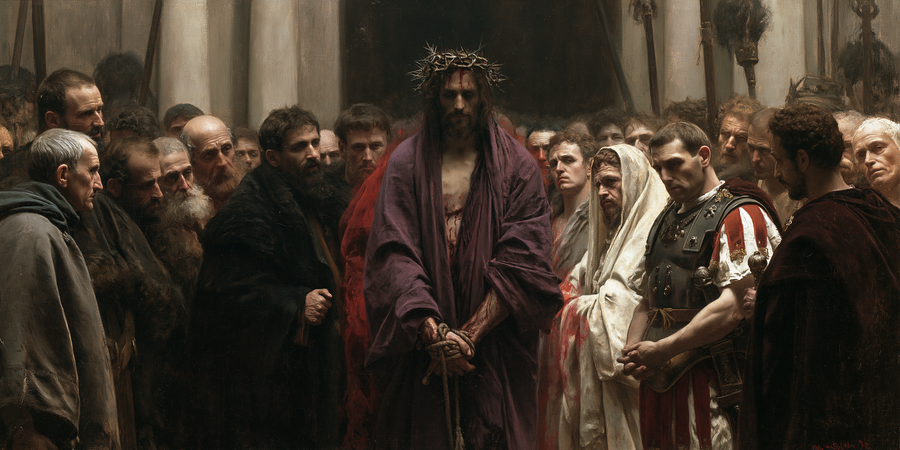 Ecce Homo — Rouge du sacrifice · Paysage n° 21