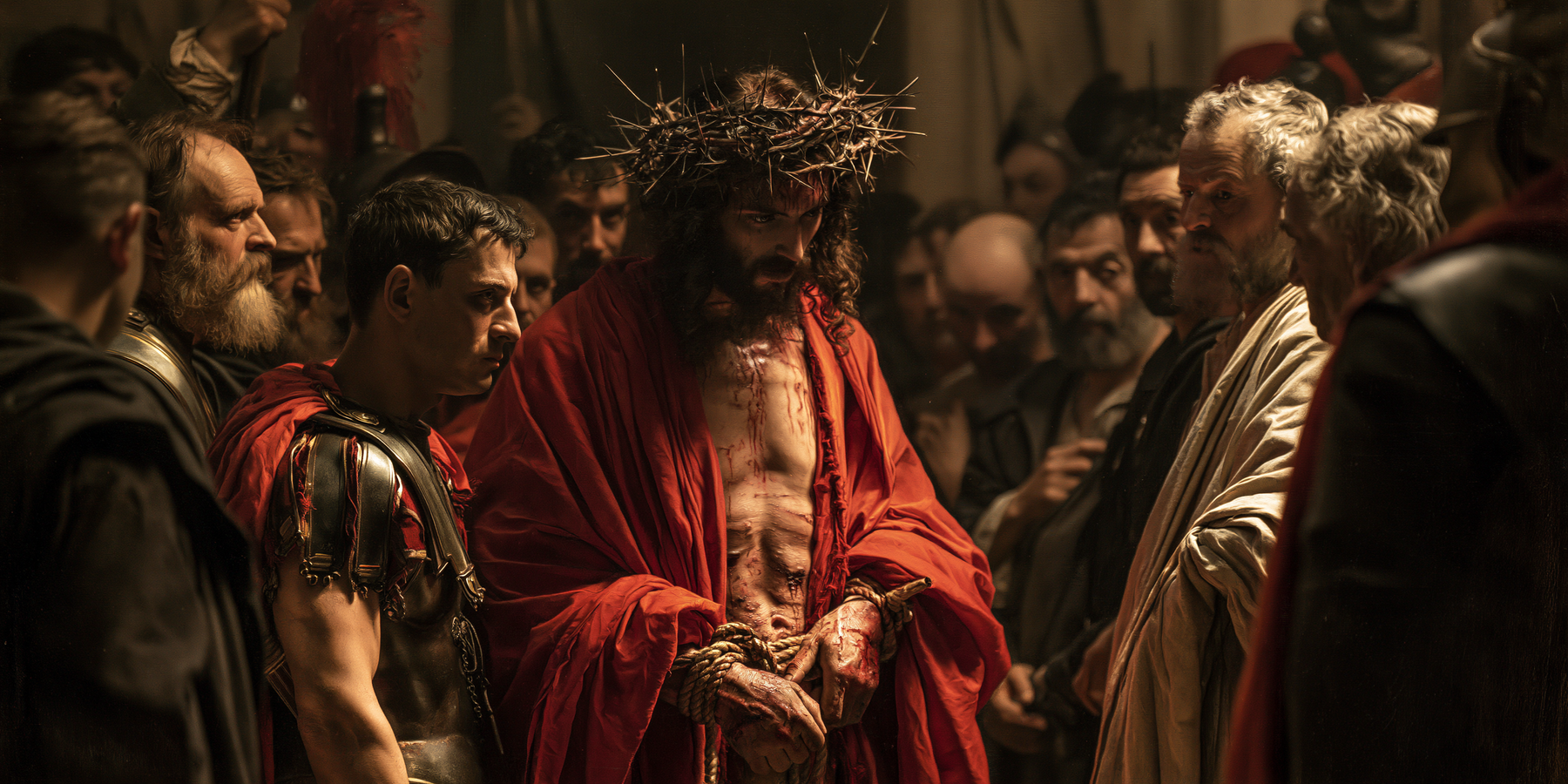 Ecce Homo — Rouge du sacrifice · Paysage n° 22 — aperçu de la finition sélectionnée