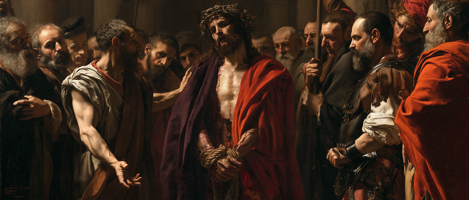 Ecce Homo — Rouge du sacrifice · Paysage n° 26 — aperçu de la finition sélectionnée