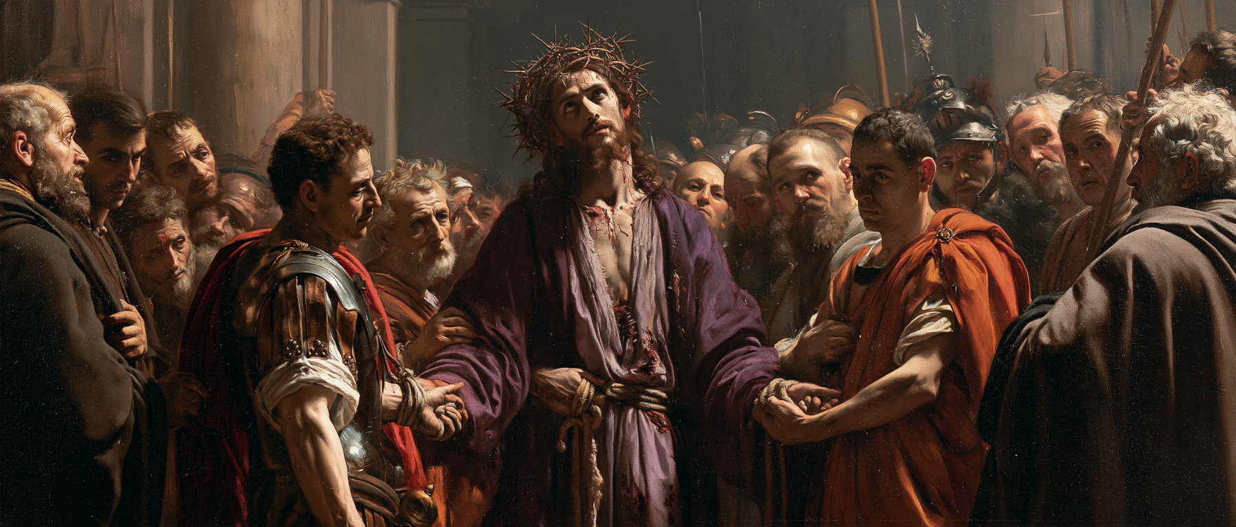 Ecce Homo — Rouge du sacrifice · Paysage n° 27 — aperçu de la finition sélectionnée