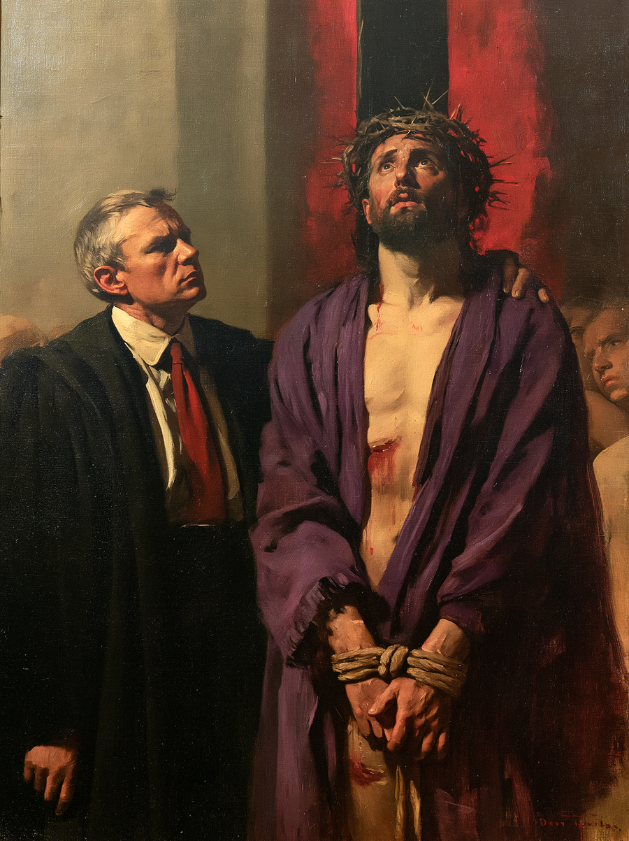 Ecce Homo — Rouge du sacrifice · Portrait n° 16