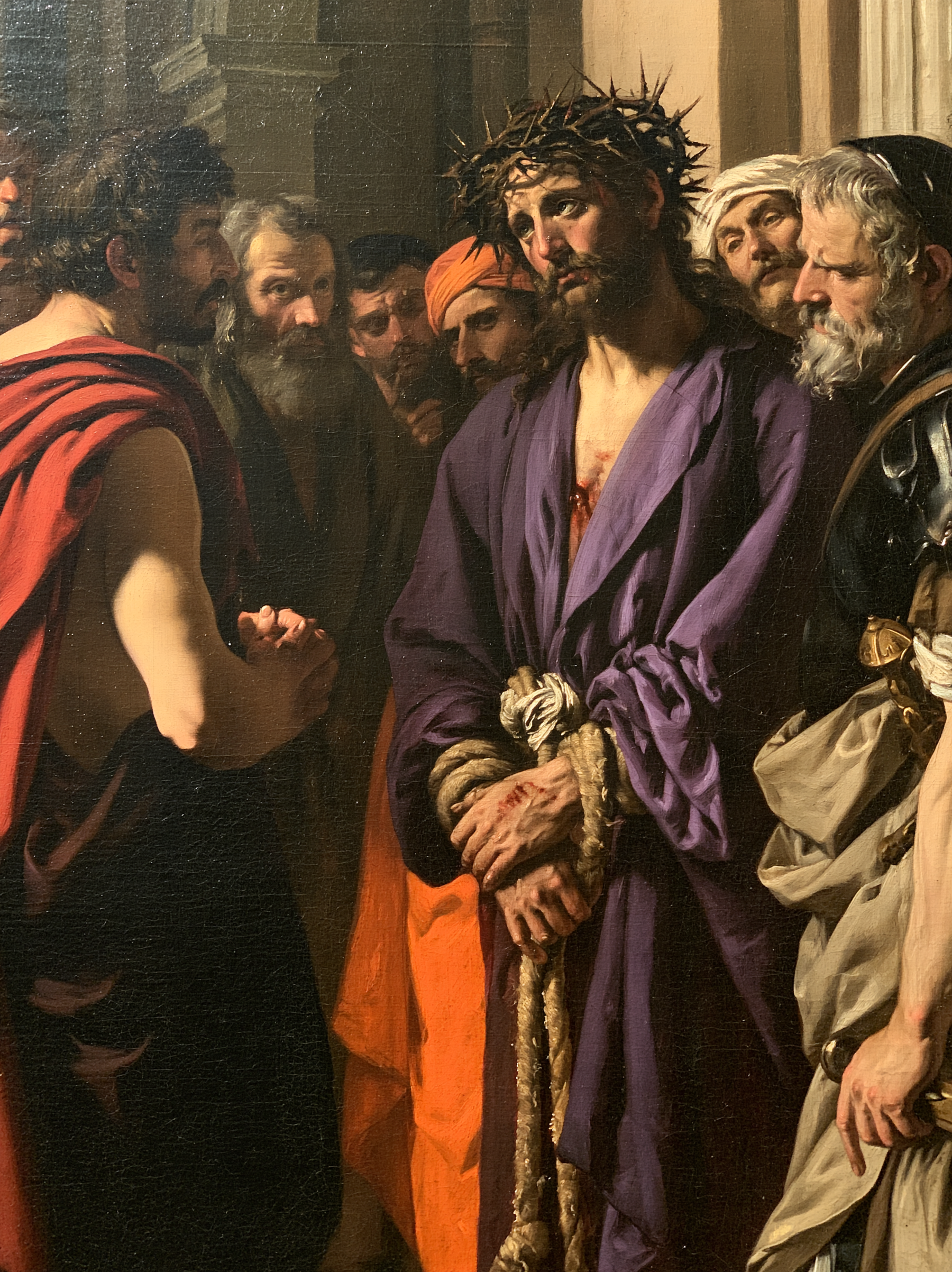 Ecce Homo — Rouge du sacrifice · Portrait n° 18 — aperçu de la finition sélectionnée