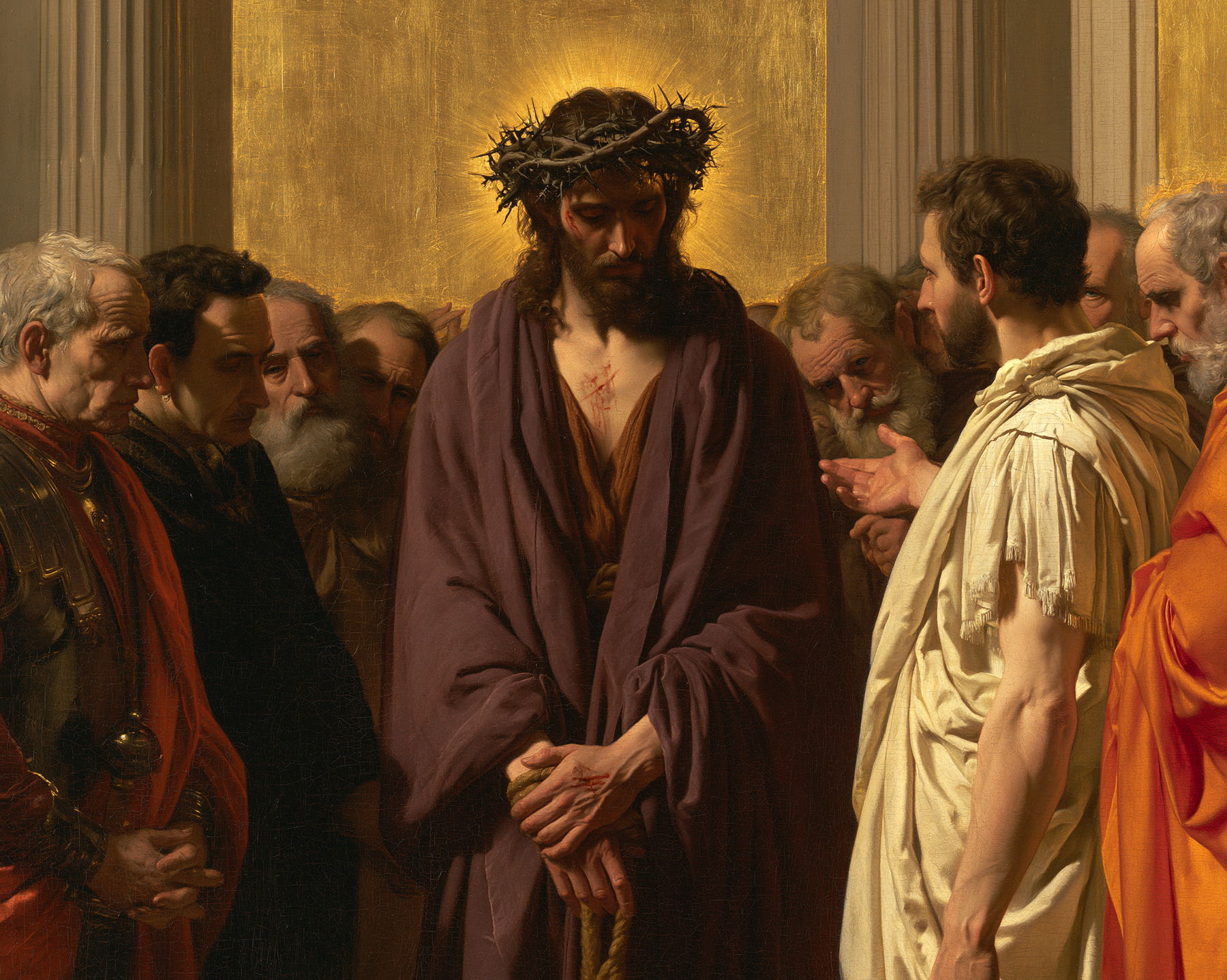 Ecce Homo — Sacré doré · Paysage n° 4 — aperçu de la finition sélectionnée