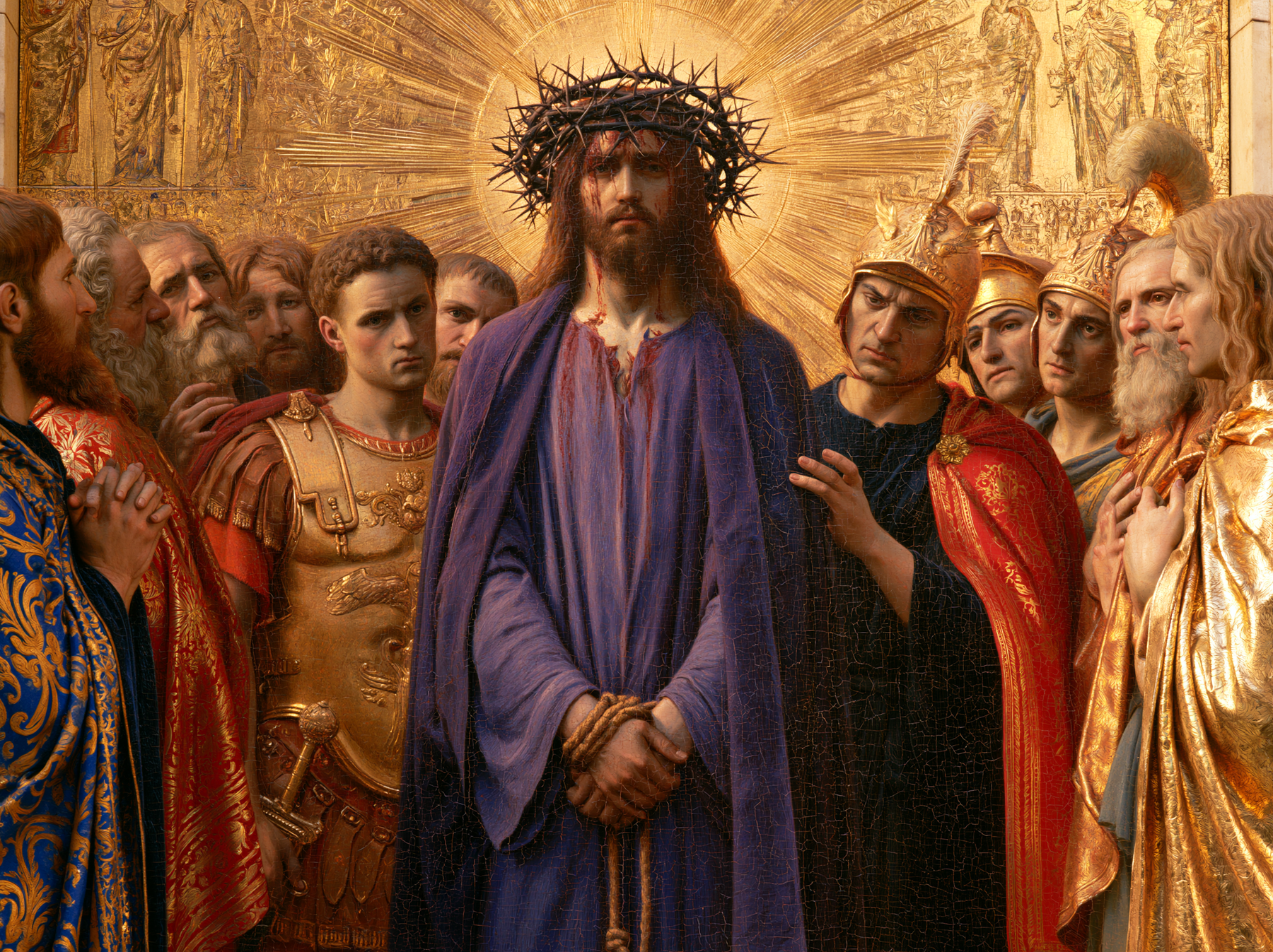 Ecce Homo — Sacré doré · Paysage n° 7 — aperçu de la finition sélectionnée