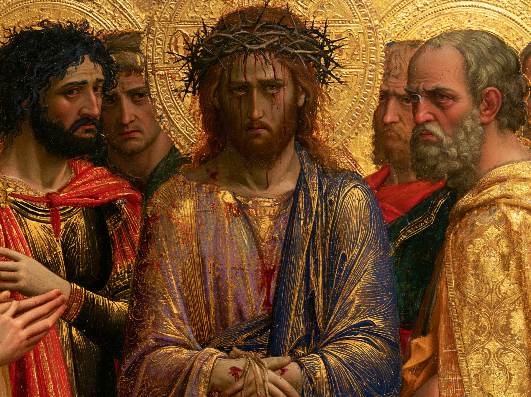 Ecce Homo — Sacré doré · Paysage n° 8 — aperçu de la finition sélectionnée