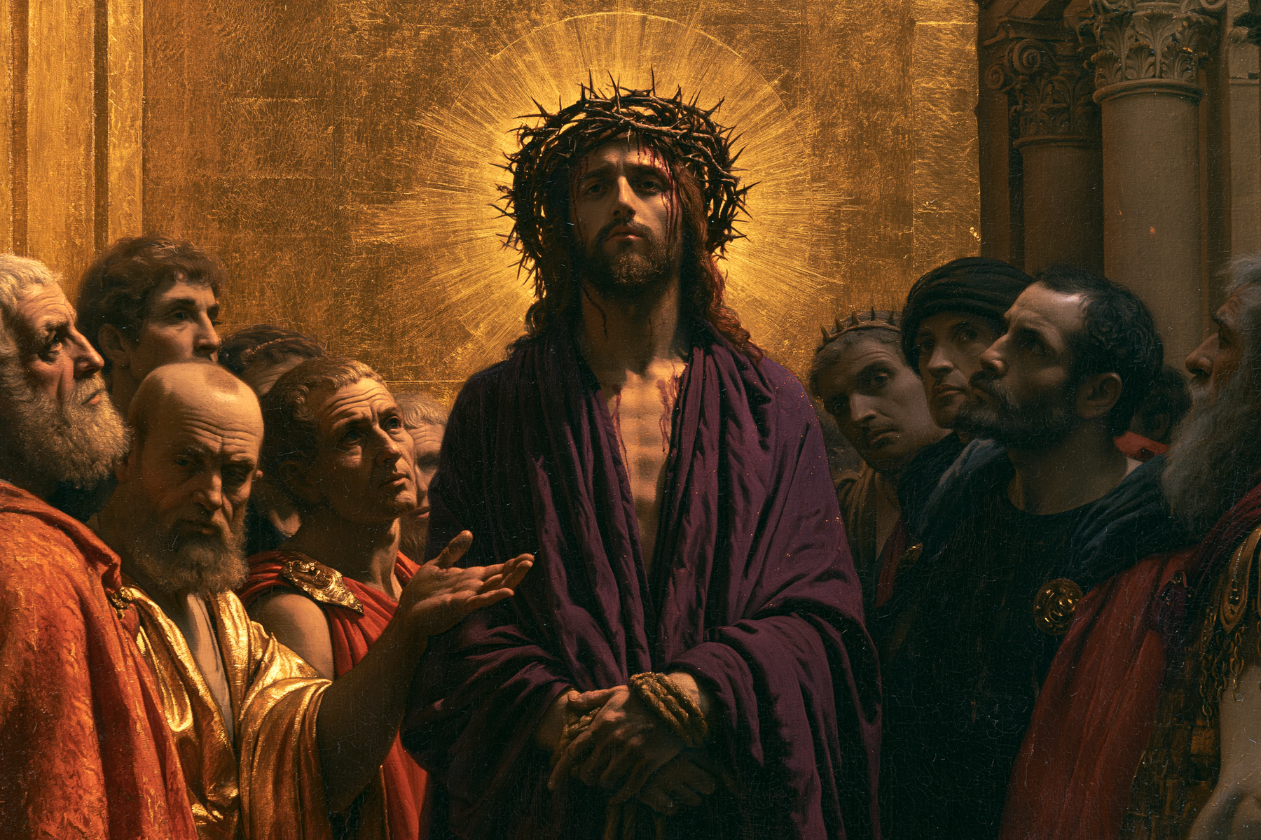 Ecce Homo — Sacré doré · Paysage n° 11 — aperçu de la finition sélectionnée