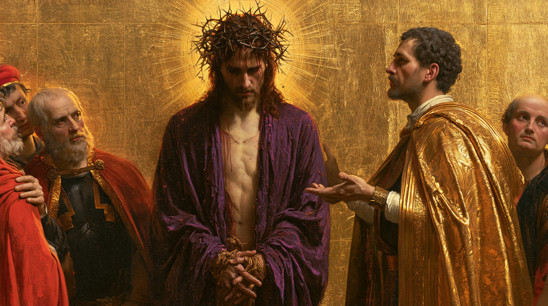 Ecce Homo — Sacré doré · Paysage n° 12 — aperçu de la finition sélectionnée