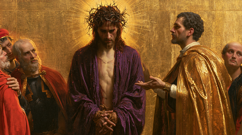 Ecce Homo - Sacred Gold · Landscape n° 12 - Christian art