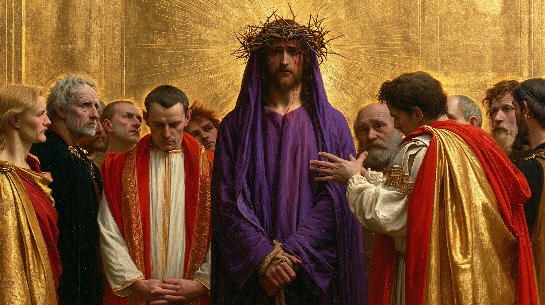 Ecce Homo — Sacré doré · Paysage n° 13 — aperçu de la finition sélectionnée
