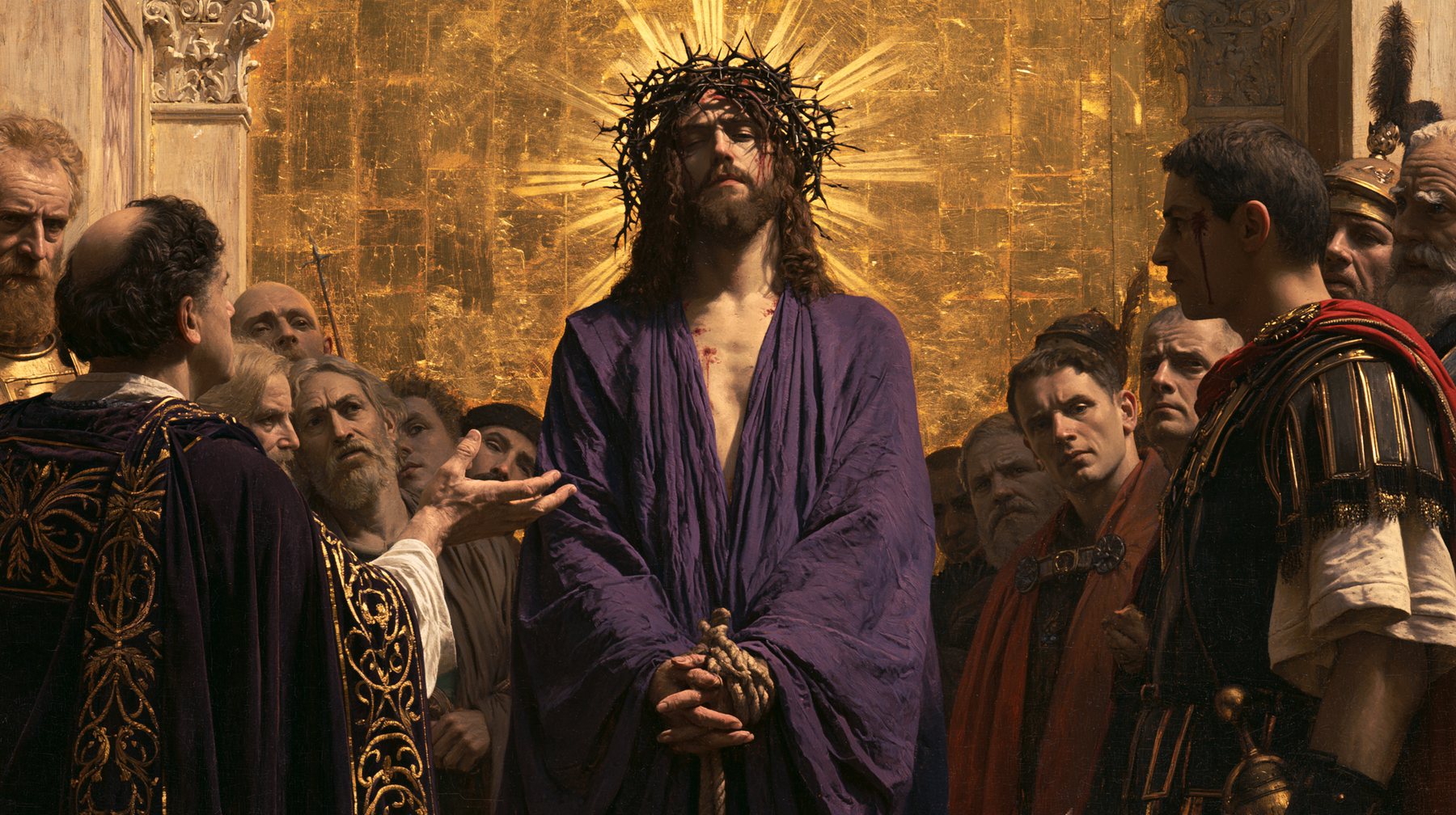 Ecce Homo — Sacré doré · Paysage n° 14 — aperçu de la finition sélectionnée