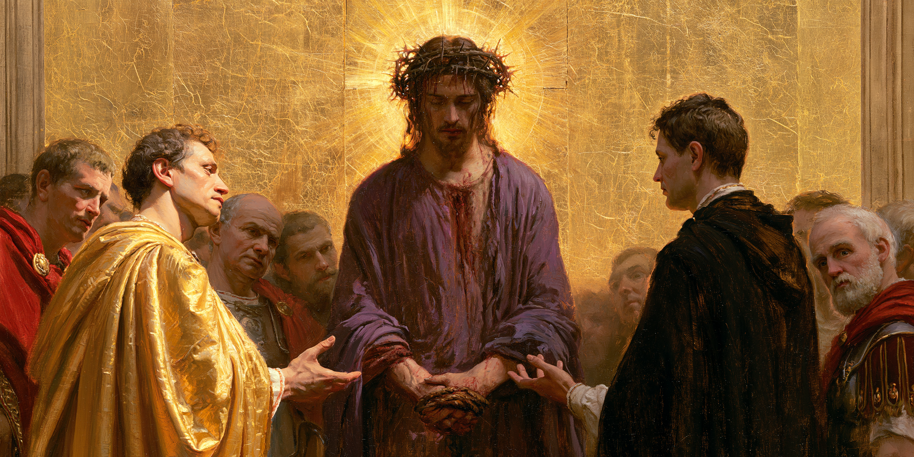 Ecce Homo — Sacré doré · Paysage n° 15 — aperçu de la finition sélectionnée