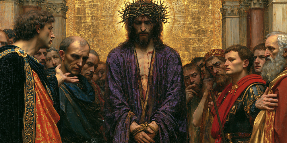 Ecce Homo - Sacred Gold · Landscape n° 16 - Christian art