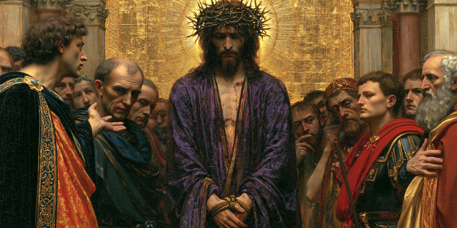 Ecce Homo — Sacré doré · Paysage n° 16 — aperçu de la finition sélectionnée