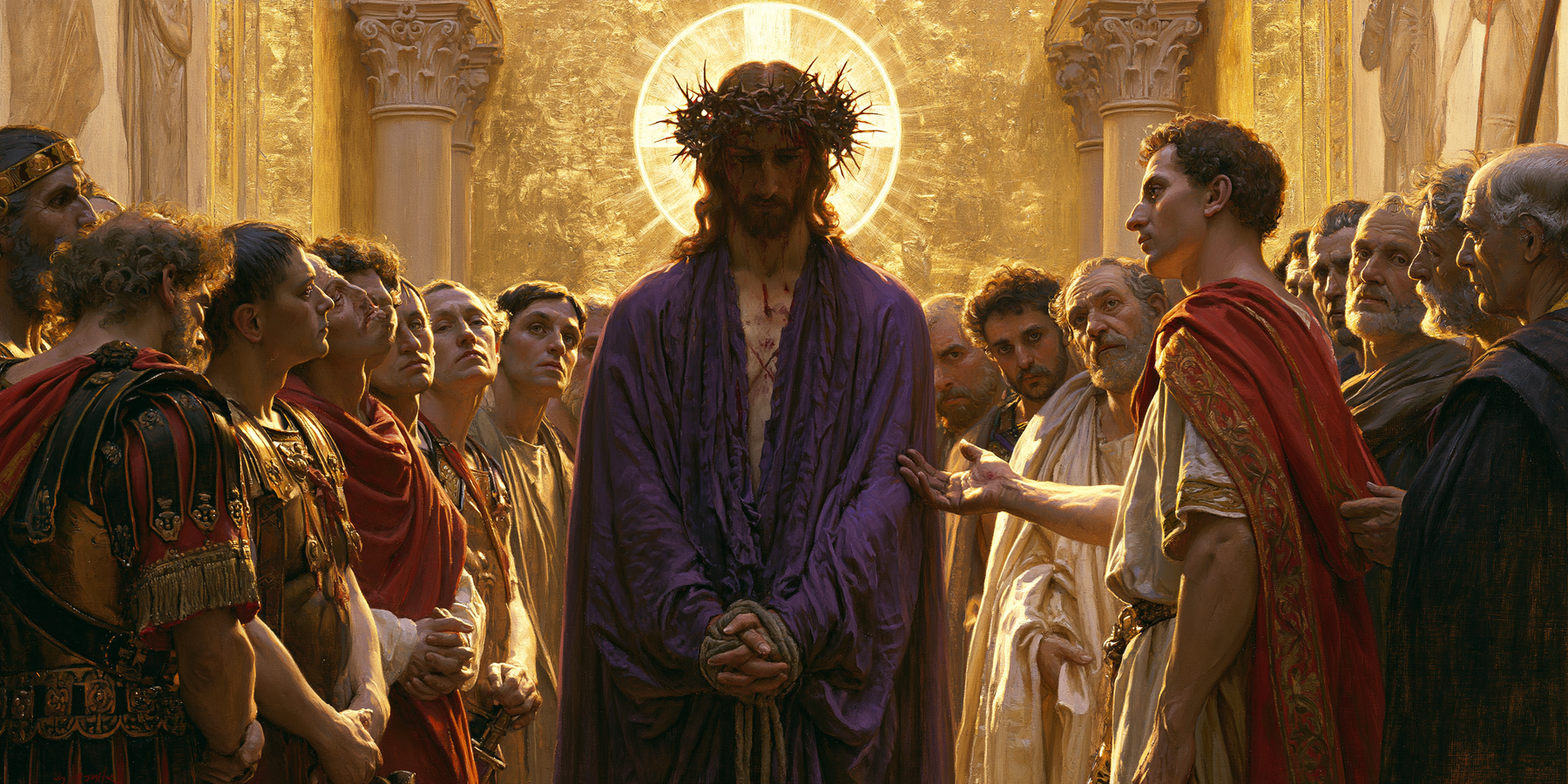 Ecce Homo — Sacré doré · Paysage n° 17 — aperçu de la finition sélectionnée